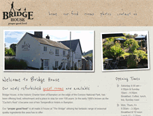 Tablet Screenshot of bridgehouse-bampton.co.uk